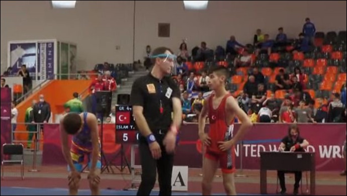 Urfalı Turan’dan büyük başarı: Güreşte Avrupa 7.oldu