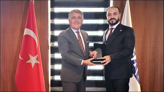 URSIAD Başkanı Bahçivan, TÜSİAD’ Başkanı Orhan Turan’la bir araya geldi