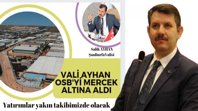 Vali Ayhan OSB'yi Mercek Altına Aldı