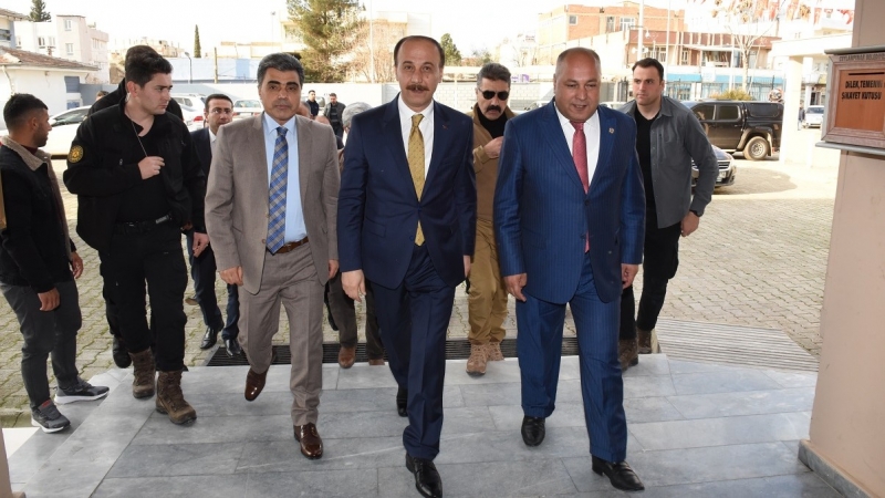 Vali Erin, Ceylanpınar ve Resulayn’ı Ziyaret Etti