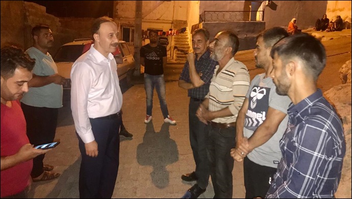 Vali Erin, gece yarısı yeniden topdağı’na gitti