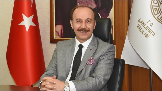 Vali Erin, Şanlıurfalıları Tebrik Etti