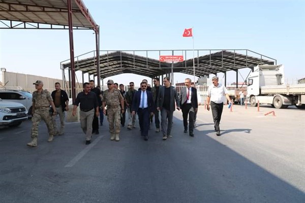 Vali Masatlı, sınır kapılarını ziyaret etti