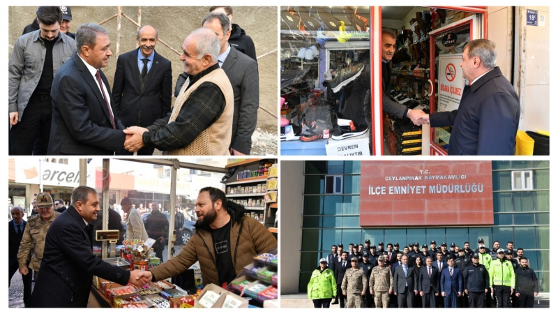 Vali Şıldak Ceylanpınar’da