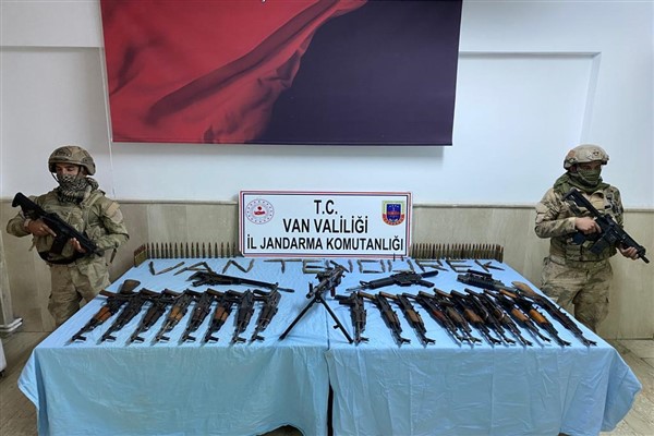 Van’da terör örgütüne ait cephane ele geçirildi
