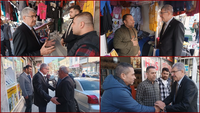 Vedat Doğar:Süleymaniye Mahallesinde Vatandaş ve Esnaf Ziyaretlerini Sürdürdü
