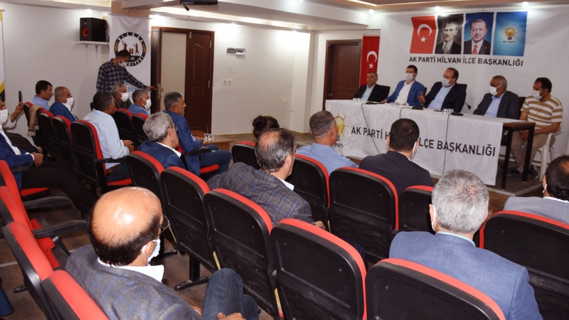 Vekil Özcan’dan Hilvan’a ziyaret  