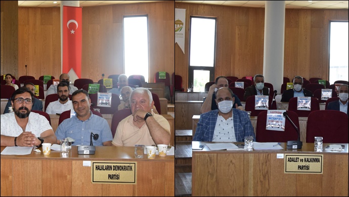 Viranşehir Belediyesi Meclis Üyelerinden İsrail’e Kınama