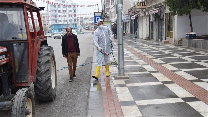Viranşehir Belediyesi Dezenfekte Seferberliğini Sürdürüyor