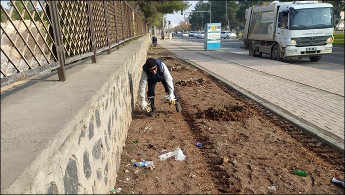 Viranşehir Belediyesinden Genel Temizlik Çalışması