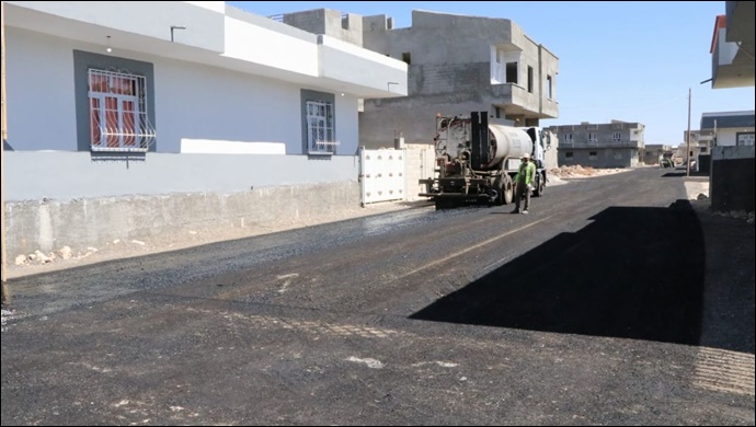 Viranşehir'de, cadde ve sokaklar yenileniyor