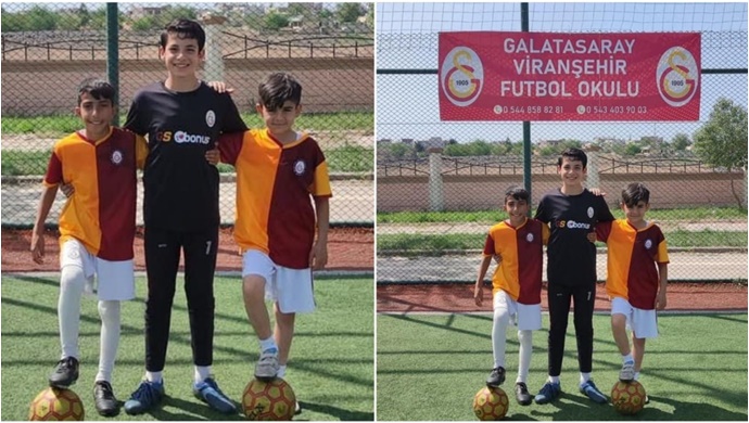 Viranşehirli çocuklara Galatasaray'ın kapısı açıldı