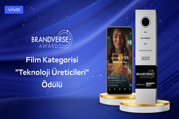 vivo, Brandverse Awards’dan ödülle döndü