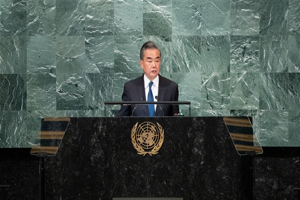 Wang Yi: 