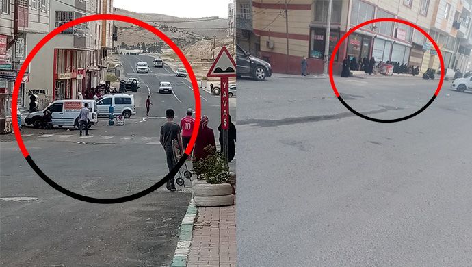 Yardım dağıtılacağını duyan Suriyeliler yasağı delip soluğu sokakta aldı