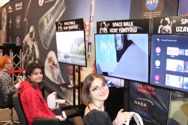 Yarıyıl tatilinde uzaya yolculuk keyfi