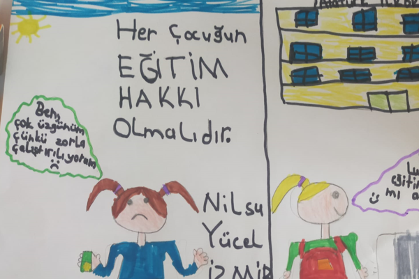 Yarıyıl tatilini online atölyelerde geçirdiler