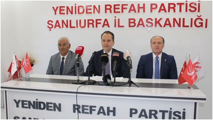 YRP Genel Başkanı Erbakan Şanlıurfa 'ya geliyor