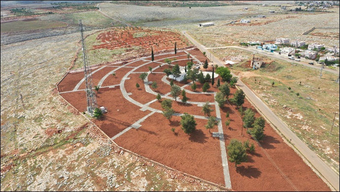 Yukarı Göklü Kent Parkı çalışmalarında sona yaklaşıldı-(VİDEO)