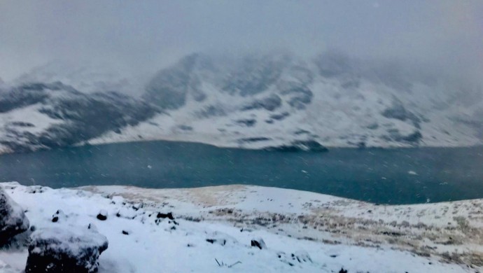 Yüksekova'da kar yağışı