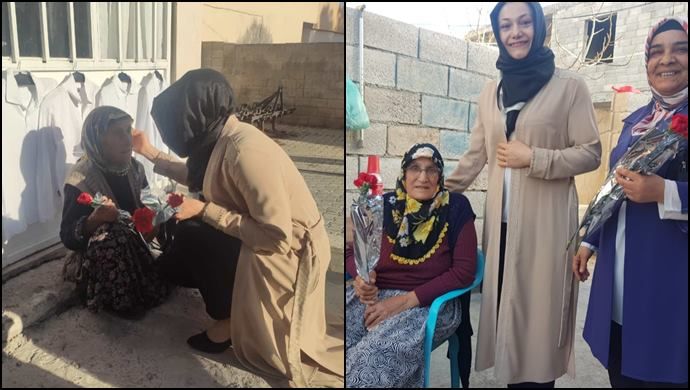 Yüksel Aksoy’dan karanfilli ziyaret!