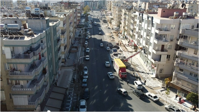 Yunus Emre Caddesinde Trafik Akışı Rahatladı-(VİDEO)