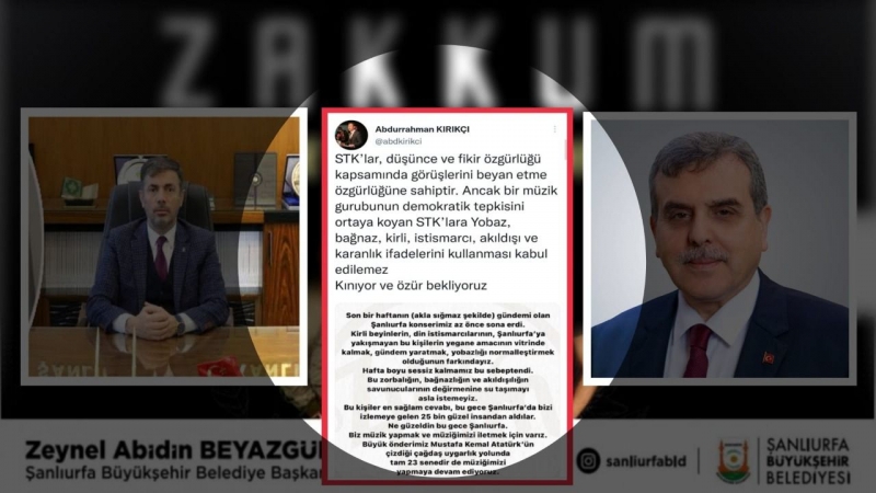 Zakkum Urfa’ya zehrini bırakıp gitti