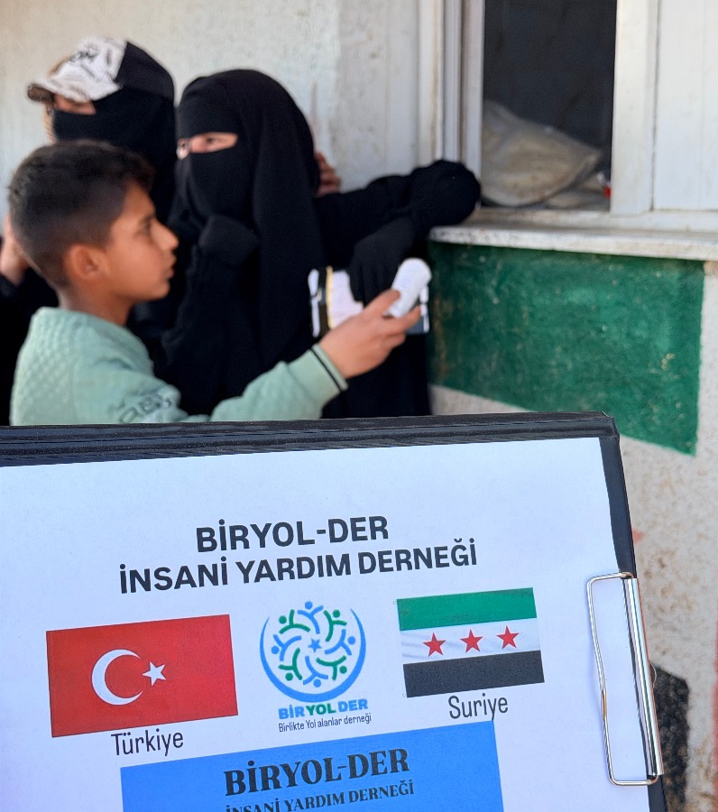 Bir Yol-Der’den Suriye’de Savaş Mağdurlarına Ekmek Yardımı