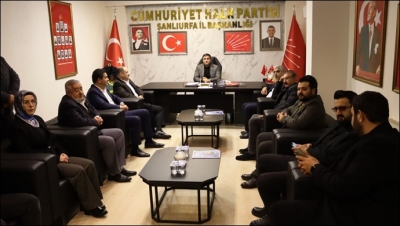 Başkan Karadağ makamında Gülpınar ve Yetimoğlu 'nu ağırladı