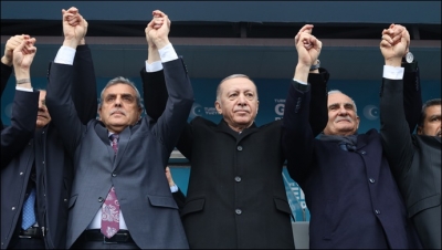 Cumhurbaşkanı Erdoğan, “bizim siyasetimiz eser ve hizmet siyasetidir”-(VİDEO)
