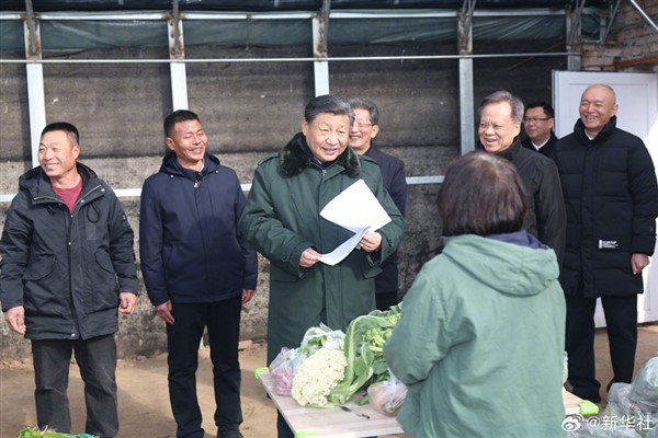 Cumhurbaşkanı Xi Bahar Bayramı öncesinde Tianjin'e gitti