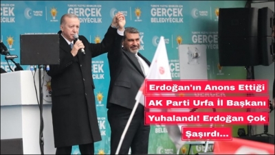 Erdoğan’ın Şanlıurfa mitinginde anons ettiği başkan yuhalandı