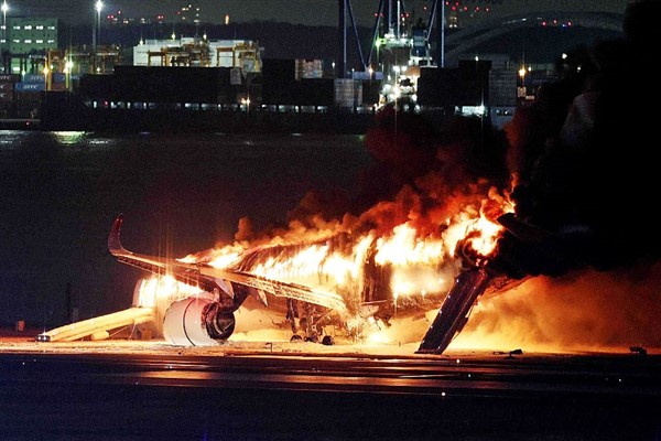 “Japonya’daki uçak kazasında yaralanan Çin vatandaşı yok”