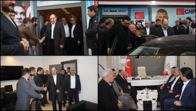 Kasım Gülpınar'dan CHP ve İYİ Parti 'ye ziyaret 