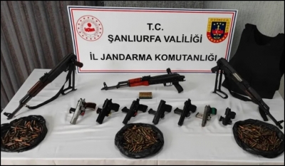Şanlıurfa'da ruhsatsız silah operasyonu:4 şüpheli yakalandı